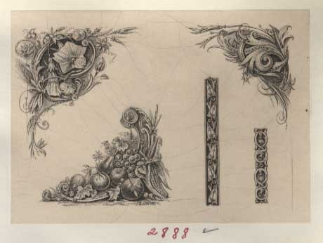 Proof, Corner Ornament and Borders