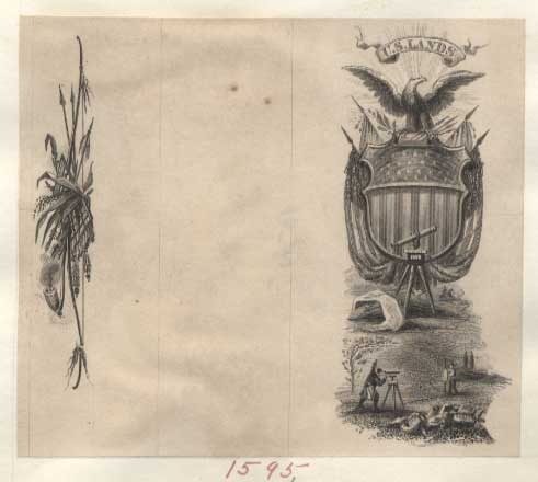 Proof, vignette, End Pieces for Interior Warrant