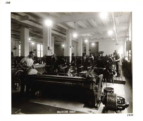 Photographic Print, Machine Shop, c.1933