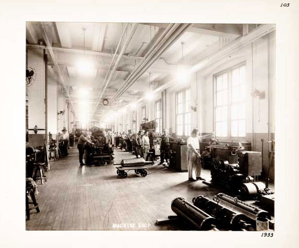 Photographic Print, Machine Shop, c.1933