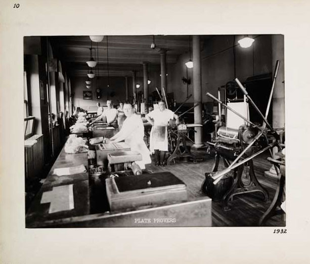 Photographic Print, Plate Provers, c. 1907