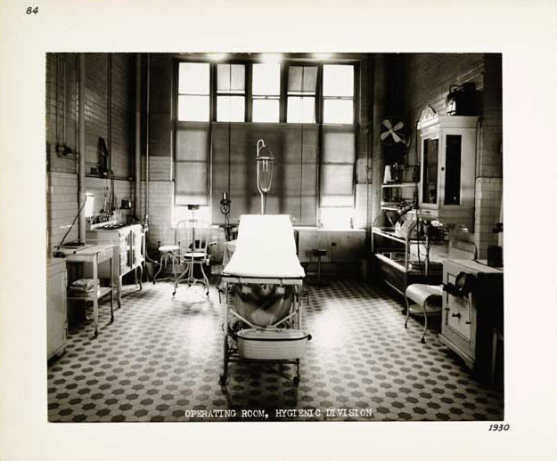 Photographic Print, Operating Room, Hygenic Division c. 1930.