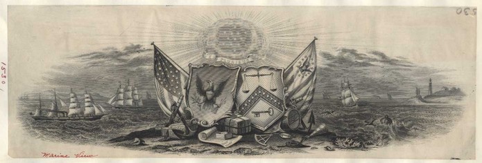 Proof, vignette Marine View for Certificate of Registry for Vessels