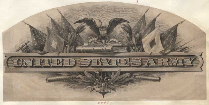 Proof, vignette for General Service and Staff College diploma, U.S. Army